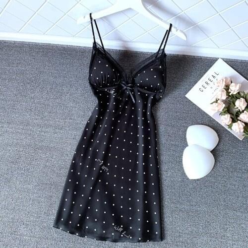 Женские шелковые ночные сорочки ONTINVA China At AliExpress