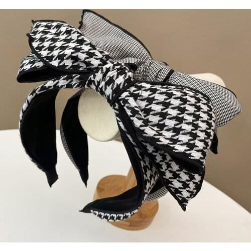 Fashion Women Top Knot Hairband Elegant Letter Print Headband for Girls Headdress Head Hoop Headwear Accessories