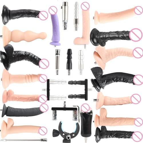FREDORCH Sex Machine 23 Type Vibrator Dildos VAC-U-LUCK Quick Connector Machine Attachments Suction Cup For All Sex Machine