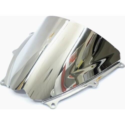 Motorcycle Silver Windshields Windscreen High Quality ABS Plastic Screen Protector For Suzuki GSX-R 1000 K7 2007-2008