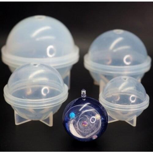 1pc 2/3/4/5/6cm Stereo spheric DIY Resin Decorative Craft Jewelry Making Mold Silicone Mould epoxy resin mold for jewelry