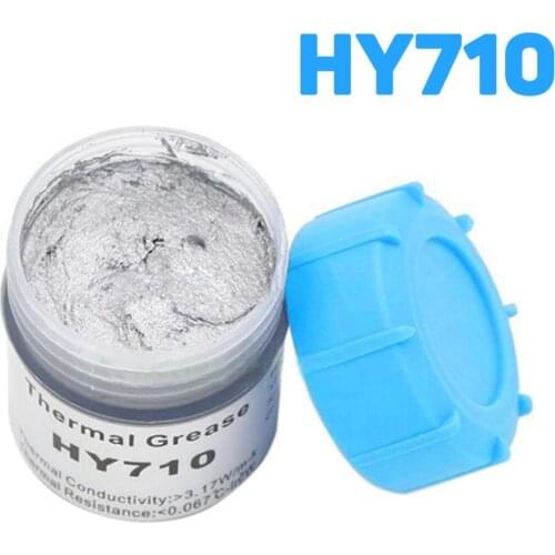 Silver Cooling silicone Fan Thermal Grease Paste Compound Chipset Cooling For CPU GPU HY710 High quality
