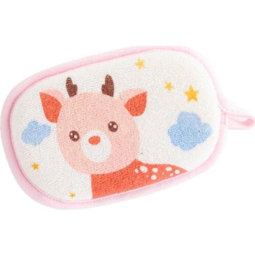 Super Soft Cotton Kids Bath Brushes Infant Sponge Rubbing Body Wash Children Rub Baby Sponge Shower Product Towel Accessories