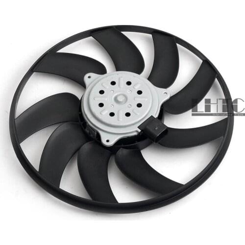 Radiator Cooling Secondary Fan Right Small 350mm / 200W For Audi A4 S4 B8 A5 Q5 OE# 8K0959455F