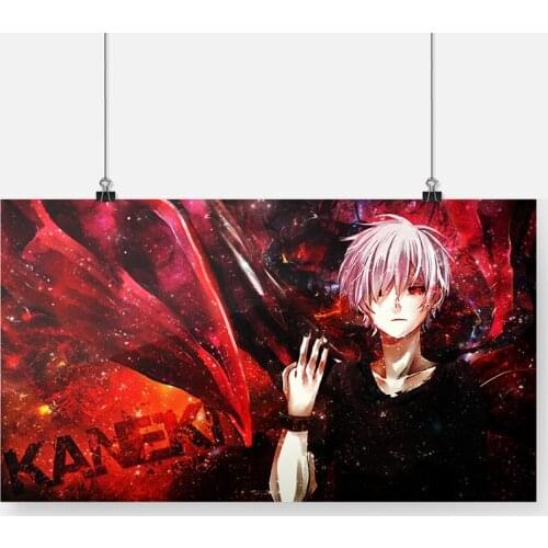 Japan Hot Anime Tokyo Ghoul Ken Kaneki Poster Prints Canvas Painting Wall Art Decor Living Room Bedroom Fashion Home Decoration
