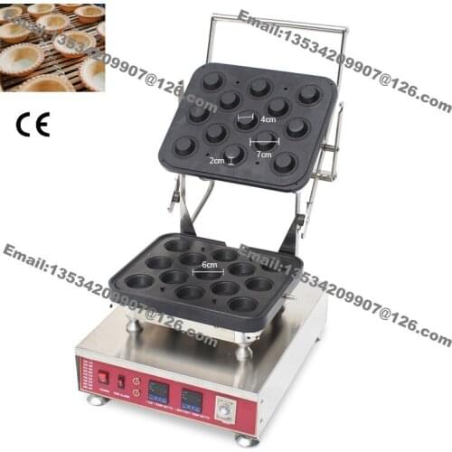 13pcs Commercial Use Non-stick 110v 220v Electric Pie Shell Maker Baker Machine