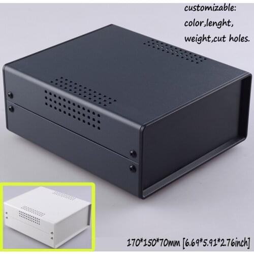 [2 colors] 170*150*70mm Iron box for electronics project housing diy iron control switch case electrical junction instrument box