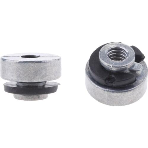 2 x Fender Seat Nut Kit for Softail Touring Sportster 1996 & Later Mounting Rear Seat To Top Fender Metal