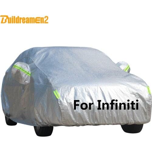 Buildremen2 Thick Car Cover Sun Snow Rain Hail Resistant Cover Waterproof For Infiniti G M EX FX Q45 Q50 Q70 Q45L QX50 QX60 QX70