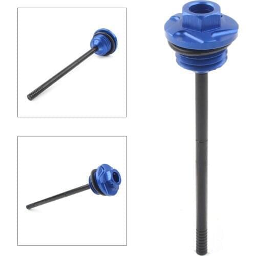 CNC Oil Fluid Dipstick Dip Stick Cover For Yamaha ATV Banshee YFZ350LER YFZ350 A B D E F G H J K L M N P S T R 1987-2006