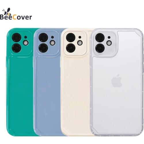 Pure Color Silicone Photo Frame New Matte Soft Phone Case for IPhone11 11Pro 11ProMax 6s 7 7Plus 8Plus X XS XR XSmax SE 2020