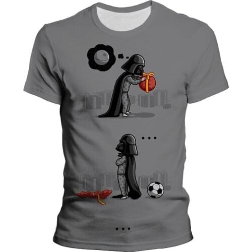 3D Printed New Cool Mens T-shirt Star Wars Child Short Sleeve Shirts oversized t shirt Man Women Casual Boys Girls Kids Clothes