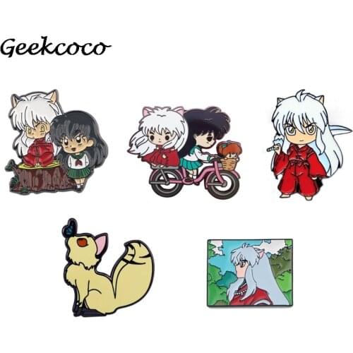 J1827 Anime Enamel Pins For Clothes Metal Gift Para Bag Shirt Hat Backpack Insignia Brooches Badges For Men