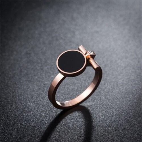 Rings With Stones Fine Jewelry for Woman True Beauty Stainless Steel Jewelry Woman Accessories Sales With Free Shipping
