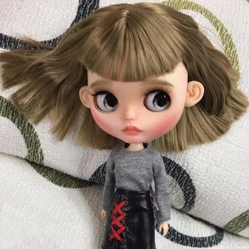 ICY DBS Blyth doll No.BL662 Brown hair White face Neo 1/6 BJD