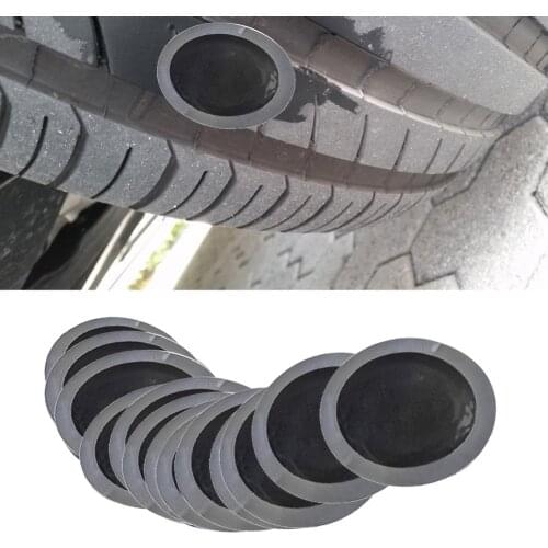 150pcs/Box Tire Repair Patch Car Round Natural Rubber Tire Tyre Puncture Repair Cold Patches Universal Tubeless Patch 42mm