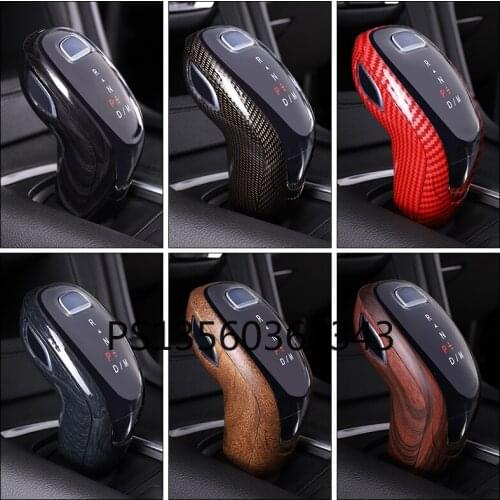 Suitable for carbon fiber pattern of Cadillac XT6 gear cover