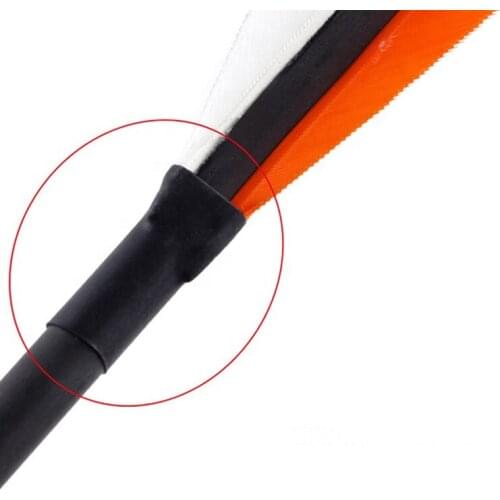 Archery Manufacturers Hunting Tool Fixed Arrow Vanes Heat Shrinkable Plastic Sleeve