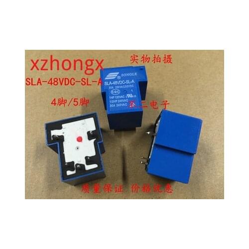 Relay SLA-48VDC-SL-A 30 a 250V T90 4 5pies