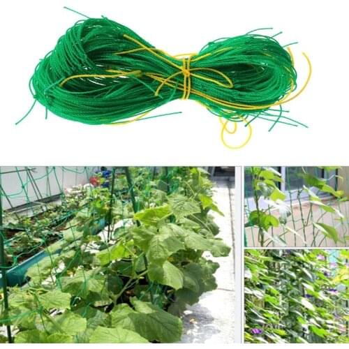 NEW NEW Plant Net Support Net Garden Climbing Frame Mesh Trellis Net For Cucumber Support Vine And Veggie Trellis 1.8x 3.6m