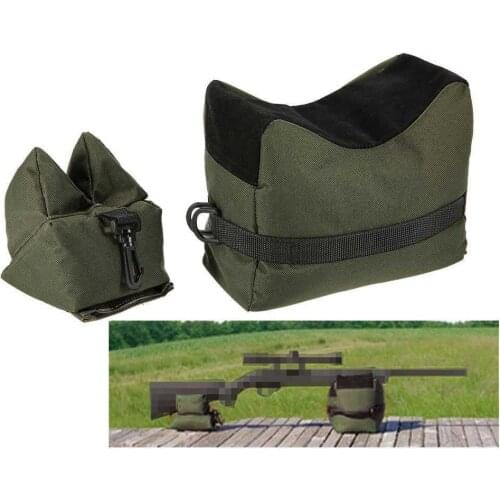 Sniper Shooting Bag Fron & Rear Rifle Support Sandbag Without Sand Sniper Shooting Target Stand Hunting Gun Accessorie SES0062