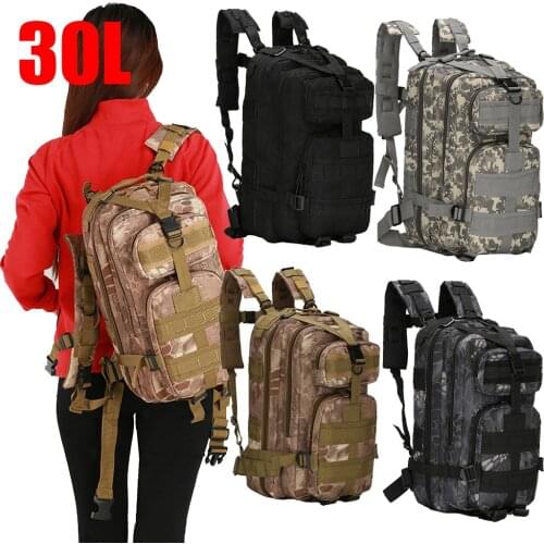 Tactical Bag First Aid Kits Waterproof Fanny Pack Sports Hunting Bags Camping Sport Army Bag Belt Military Backpack 30L
