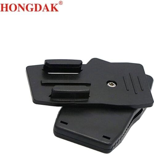 HONGDAK Hat Clip 360 Degree Rotation Action Camera Backpack Clip Quick Clamp for Gopro