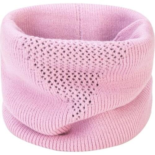 2020 Winter Knitted Scarf Thick Mask For Face Women Bufanda Cycling Warm Neck Ring Scarves Outdoor Unisex Wrap