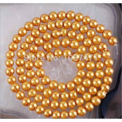 10 Strands 10mm beautiful Round glass pearl Beads for jewelry accessories bracelet necklace pendant clothing DIY craft C070