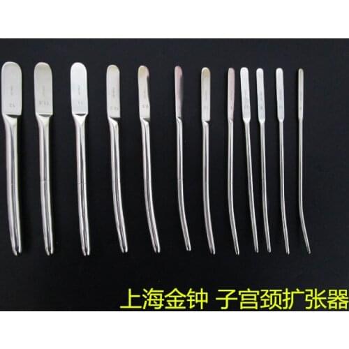 2pcs cervical dilator expanding uterus stick 3.5#---9.5# model range Cervical dilator round-headed palace-expanding rod anus