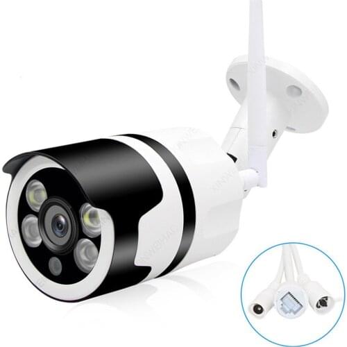 3MP 1296P Onvif Wireless Intercom Outdoor Bullet Camera AI Humanoid Detection IP Camera