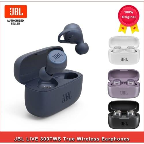 JBL LIVE 300TWS True Wireless Earphones Smart Bluetooth 5.0 Earbuds Voice Assistant Sport Waterproof Headset with Mic LIVE 300