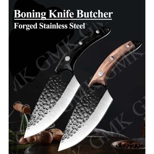 Damascus Professional Chef Knife Forged Boning Knife Butcher Knife Kitchen Vegetable Cutter Slicer Cooking tools