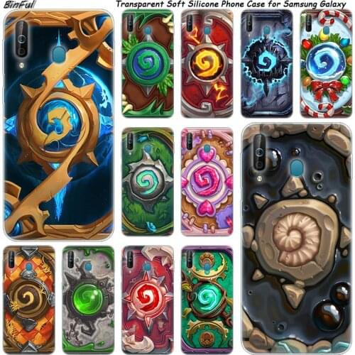 Hearthstone Heroes of Warcraft Silicone Case For Samsung Galaxy A80 A70 A60 A50 A40 A40S A30 A20E A2CORE M40 Note 10 Plus 9 8 5