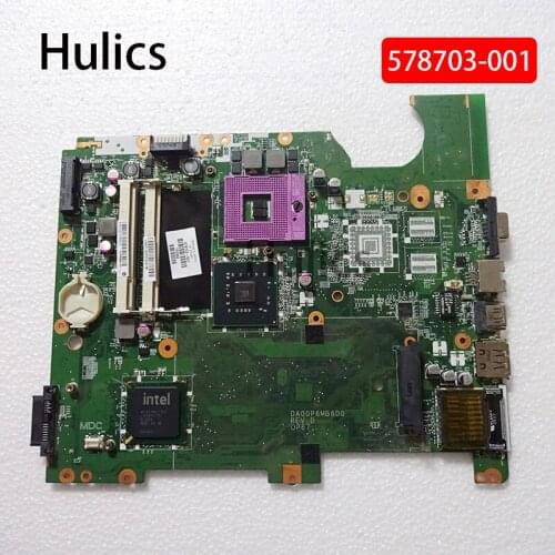 Hulics Original 578703-001 For HP G61 CQ61 G71 CQ71 578703 Laptop Motherboard DA00P6MB6D0 DDR2