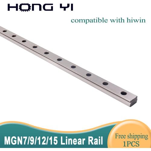 1pcs MGN linear guide L 600-1000mm miniature linear rail without MGN Linear slider 3D Printer