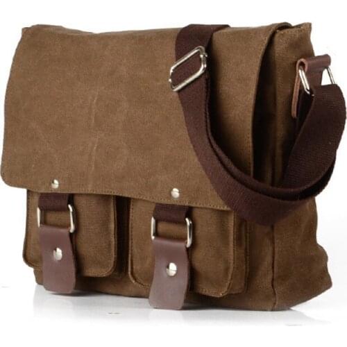 Fashion Small Canvas Photography Shoulder Bag Men Women Messenger Micro Single SLR Camera Sling Bags For Canon Nikon Sony