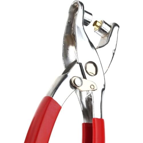 Leather Craft Clothing Grommet Banner eyelet punch Eyelet Punch Set Die Tool With 100pcs Eyelet Rivet DIY Manual Tools Kit