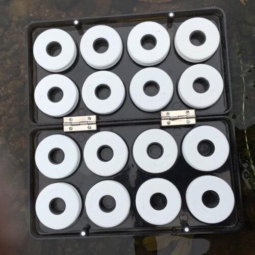 Winding Fishing Line Accessories Foam Board Trace Wire Swivel Tackle Box Tools 16pcs/lot