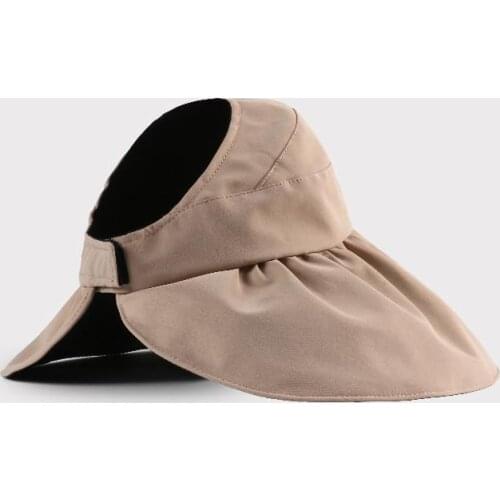 LDSLYJR 2021 solid color cotton Bucket Hat Fisherman Hat outdoor travel hat Sun Cap Hats for Women 221