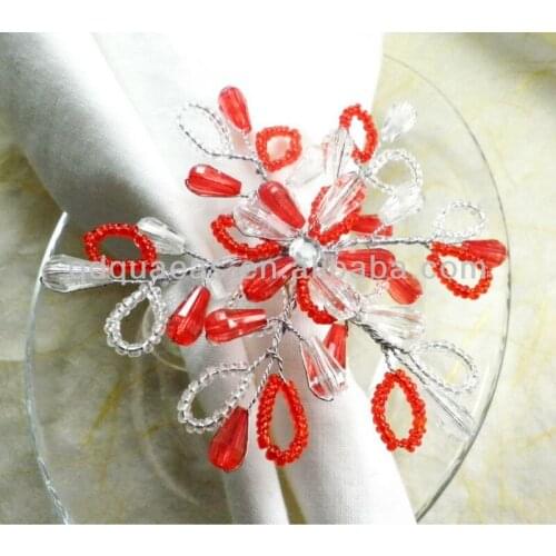 Aliexpress sold beaded wedding napkin ring