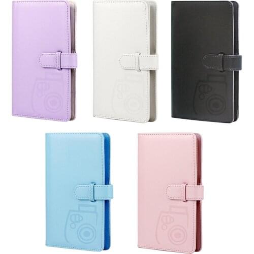 Universal 3 inch PU 96 Photos Album Card Case Bank Card Organizer for Family