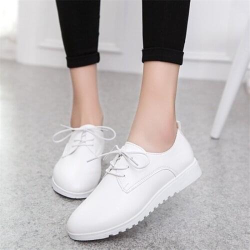 Hot Women Comforty Flats Shoes Women Fashion Solid Casual Shoes 2019 Style New Loafers Slip On Spring Autumn Flat Platform