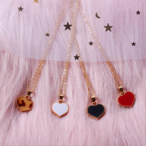 Women Necklace Designed for Women Love Heart Shape Pendant Sweet Romantic Surprise Jewelry for Girlfriend Anniversary Gift