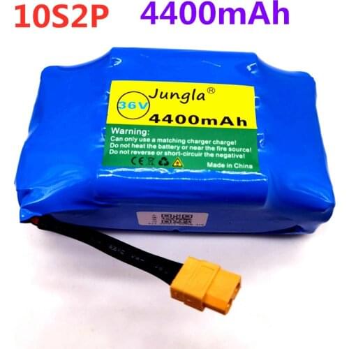 100% New Original 36v 4.4ah lithium battery 10s2p 36v battery 4400mAh lithium ion pack 42V 4400mah scooter twist car battery
