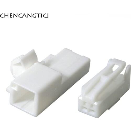 Unsealed 2 Pin 7282-5845 7283-5845 Auto Reader Coil Plug Male Female Connector Foot Socket Lamp for Toyota