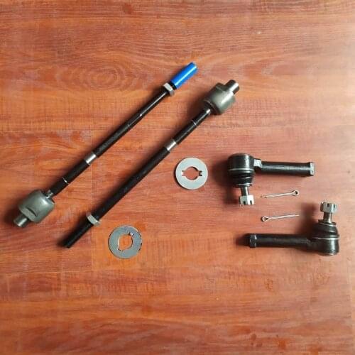 2 OUTER 2 INNER TIE ROD END FOR HOND A CR- V 07-11 2.4L ONLY