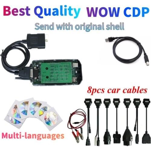 2020 Latest WOW cdp vd ds150e cdp pro plus with bluetooth v5.008 R2 2017.R1 keygen for delphis obd2 scanner diagnostic tool