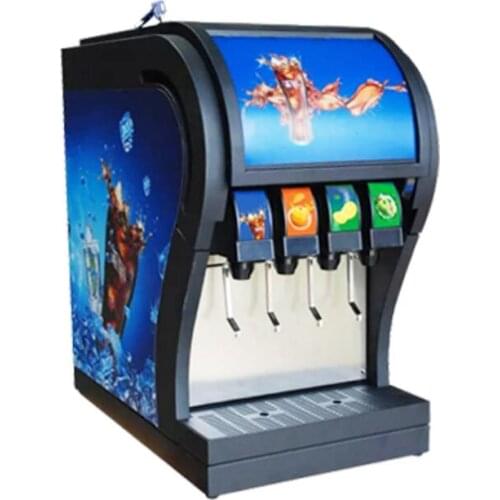3 pumps CE ISO certified one year warranted3 pumps coke dispenser Coke Post Mix Soda Fountain Dispenser with 4 volves