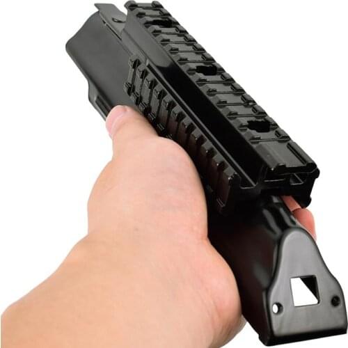 AK47 3 in 1 Tactical Mount Overall Three Rail Picatinny Cover Scope Mount Picatinny Rail Weaver Base For Hunting Gun Accessories